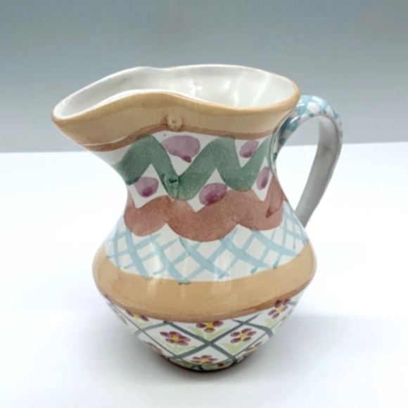 Vintage MacKenzie-Childs - Odd Fellows Globe Creamer - Picture 2 of 3